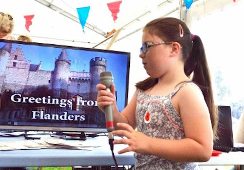 Evelyn launched our first website for us