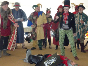 Medieval Weekend Llangwm Mummers