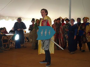 Medieval Weekend Llangwm Mummers