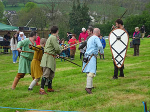 Medieval Weekend Battle Re-enactment