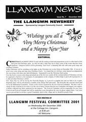 Llangwm Village News December 2000