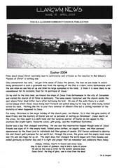 Llangwm Village News April 2004